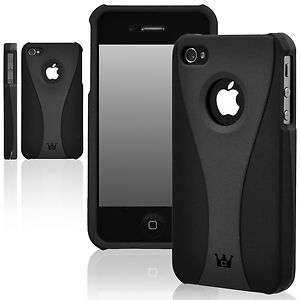 CaseCrown Exo Case Cover for Apple iPhone 4 4S (All Carriers) Dark 