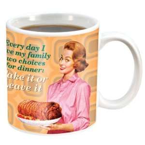  Two Choices for Dinner Vintage Humor Coffee Mug