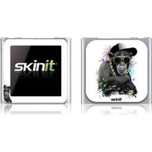  Hip Hop Chimp skin for iPod Nano (6th Gen): MP3 Players 