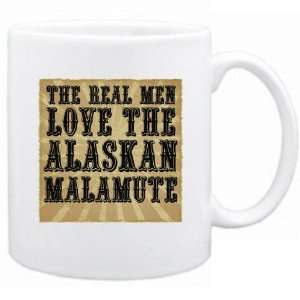   New  The Real Men Love The Alaskan Malamute  Mug Dog