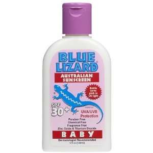 Blue Lizard Baby Sunscreen   5 oz (Quantity of 3) Health 