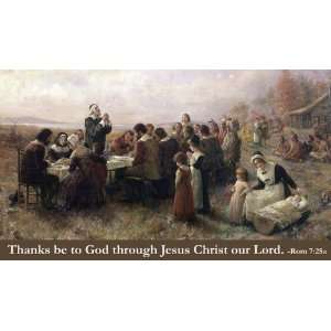 Thanksgiving Prayer Holy Card Wallet Size 2 x 3 1/4