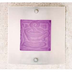  11W Caffe Fused Glass Wall Sconce: Kitchen & Dining