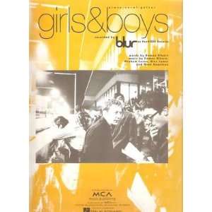  Sheet Music Girls Boys Blur 131 