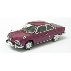   1300 Coupe 1965 Red Maroon 1/43 Scale Diecast Model: Toys & Games