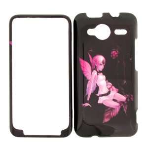  SPRINT HTC EVO SHIFT 4G PINK FAIRY HARD PROTECTOR SNAP ON 
