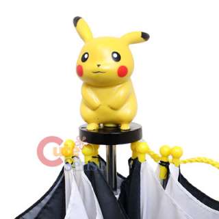   Kids Umbrella Black and White  Pikachu Snivy Tepig Oshawott  