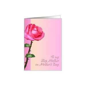  To my Step Mother on Mothers Day Card Health & Personal 