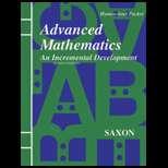 Advanced Mathematics   Test Masters 2ND Edition, Saxon Publishing 