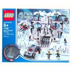 Lego #4748 Alpha Team Ogels Mountain Fortress New MISB  