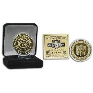    Dolphins Highland Mint Kick Off Game Coin