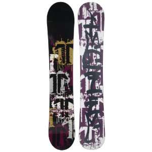 Technine Split T Splatter Snowboard Black 157 Mens Sports 