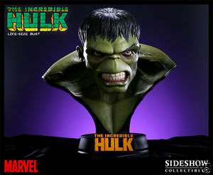 SIDESHOW MARVEL Hulk 1:1 Life Sized Bust NEW IN STOCK  