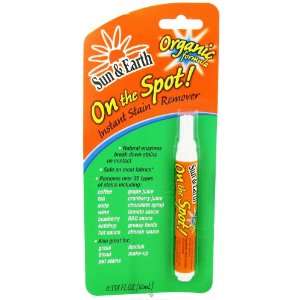 Sun & Earth On the Spot Stain Removing pen .34 oz (10 ml)
