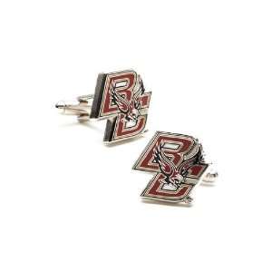  Ravi Ratan Boston College Eagles Cuff Links: Jewelry