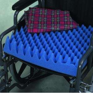  Convoluted Foam Chair Pad Cushion, 16 x 18 x 4 Health 