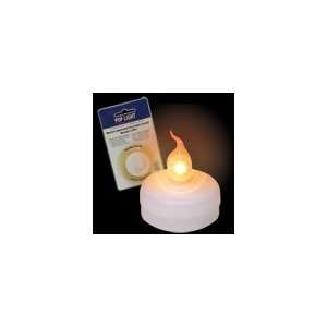  : Flamless Flickering L.E.D. Tea Light Candle: Health & Personal Care