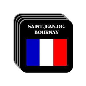  France   SAINT JEAN DE BOURNAY Set of 4 Mini Mousepad 