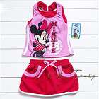 Girls Baby Minnie Mouse Fancy Costume Fairy Party Dress Tutu Skirt 