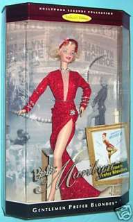 Barbie Marilyn Monroe Red Gentlemen Prefer Blondes  