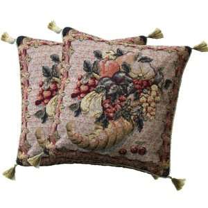   Jacquard Woven Tapestry Cushion/pillow Cover Case 18 Home & Kitchen