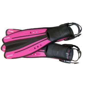 Aeris Mako Fins   Pink   X Small 