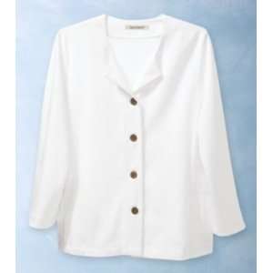  TravelSmith Womens No Hassle Linen 3/4 Sleeved Jacket 