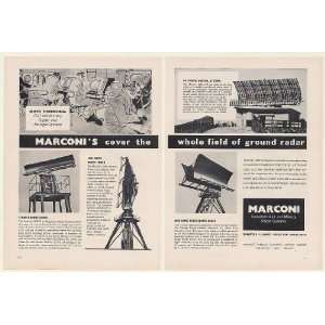  1960 Marconi Ground Radar Air Traffic Control Storm 