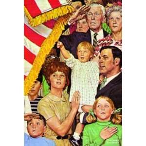  Norman Rockwell: Salute The Flag   500Pc Jigsaw Puzzle In 