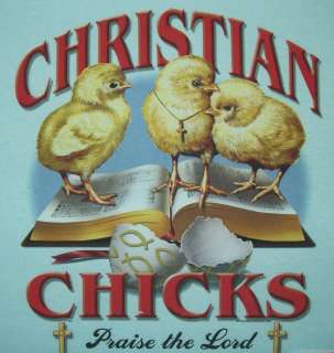 Dixie Outfitters Religious T Shirt: Christian Chicks Jesus God Bible 