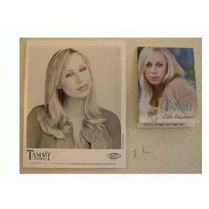 Tammy Cochran Press Kit With Photo & Card