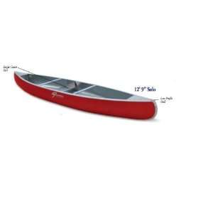  12 9 Solo Canoe Red