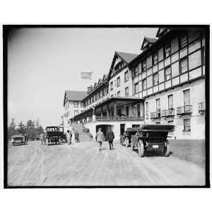  Hotel Champlain,front facade,Bluff Point,N.Y.: Home 