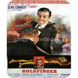  Vintage james bond 007 Movie Goldfinger MOUSE PAD: Office 
