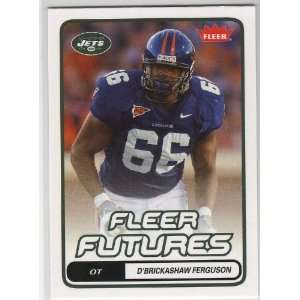  2006 Fleer 127 DBrickashaw Ferguson New York Jets (RC 