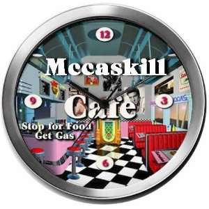  MCCASKILL 14 Inch Cafe Metal Clock Quartz Movement 