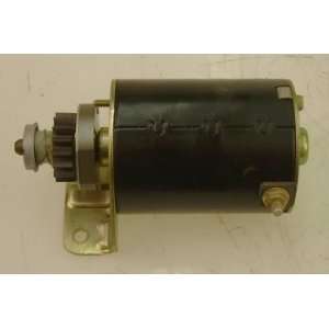 12 volt starter has nylon gear with 16 teeth, fits some Briggs single 