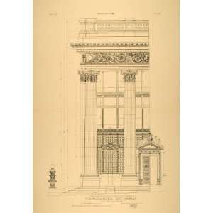  1904 Print Knickerbocker Trust Building McKim Mead Plan 