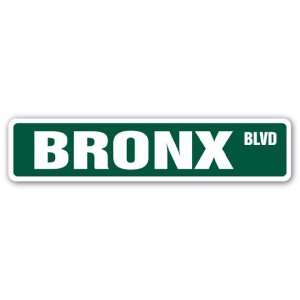  BRONX, NY Street Sign NYC Brooklyn borough New York City 