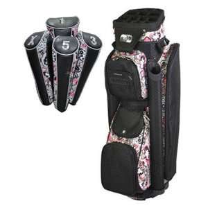  New RJ Sports Ladies Boutique Paisley Print Golf Cart Bag 