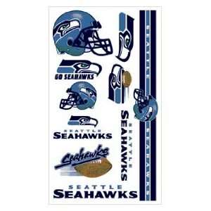  Seattle Seahawks Tattoo Sheet *SALE*: Home & Kitchen