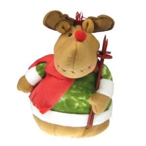  Reindeer Stuffed Animal Bean Bag Christmas Decoration Home 
