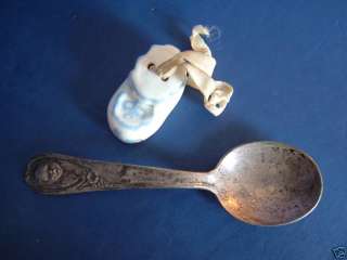 Vintage Gerber Baby Child Spoon Silverplate +Bonus Bell  