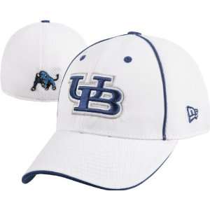 Buffalo Bulls 39Thirty White Neo Stretch Fit Hat