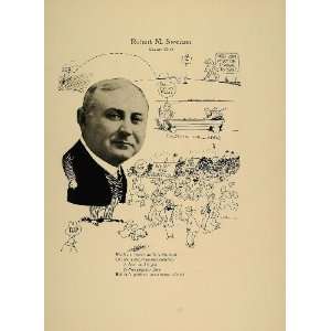 1923 Print Robert M. Sweitzer Chicago County Clerk   Original Print