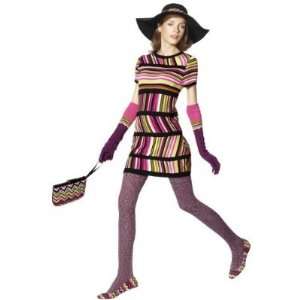  Missoni Purple Passione Multicolor Sweater Dress Stripe 