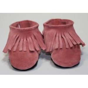  Pink Yo My Booties Suede Baby Mocassins Baby