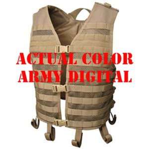  Mesh Hydration Tactical Vest   Color Army Digital Sports 