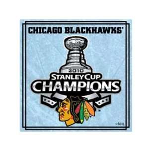  Chicago Blackhawks 2010 NHL Stanley Cup Champions Square 