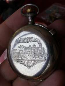 Rare Antique Longines Railroad approved pocket watch c1900s  